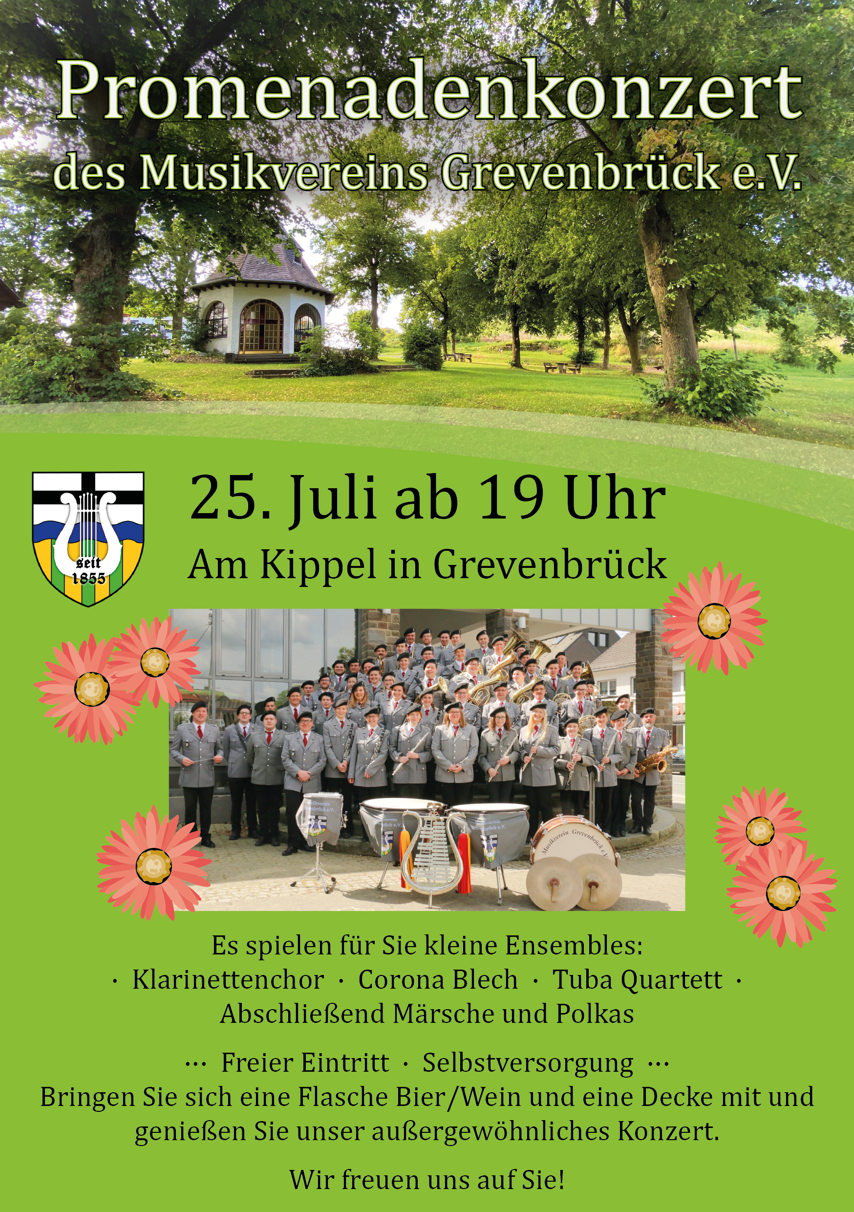 Read more about the article Promenadenkonzert am Kippel in Grevenbrück