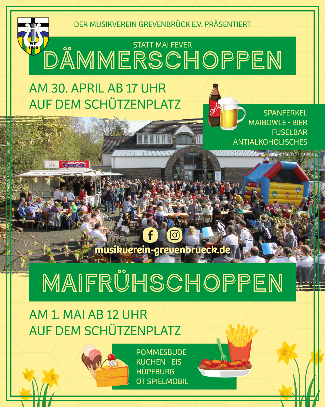 You are currently viewing Dämmer- und Maifrühschoppen